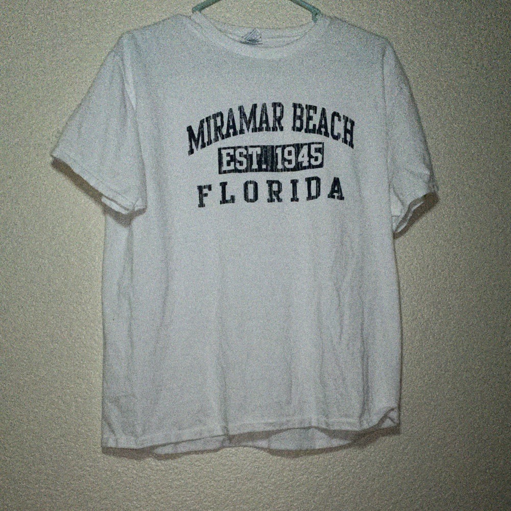 White Miramar Beach Tee